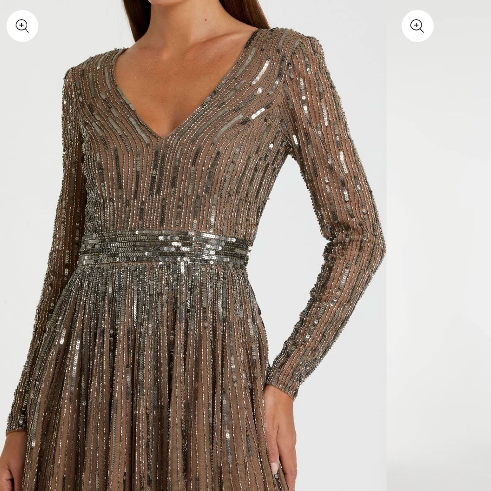 Mac Duggal Midi Dress - Picture 3 of 14